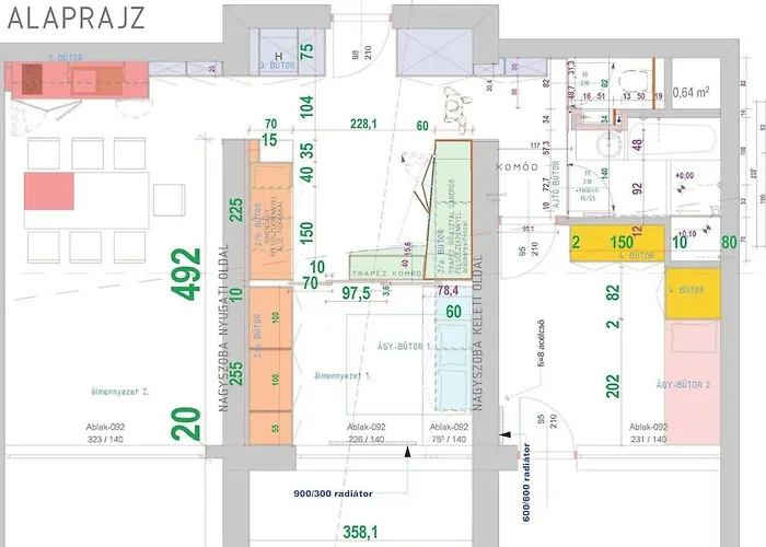 דירה Teraszos Lakas Panoramaval - Terrace-apartment With Views